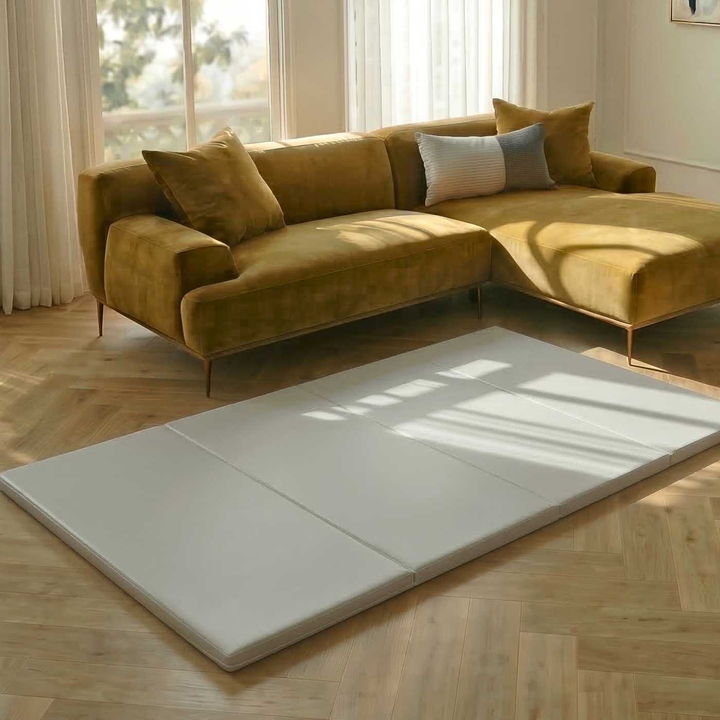 Wunderkids Deluxe Folder Mat - Silicon-Coated Premium Vegan Leather